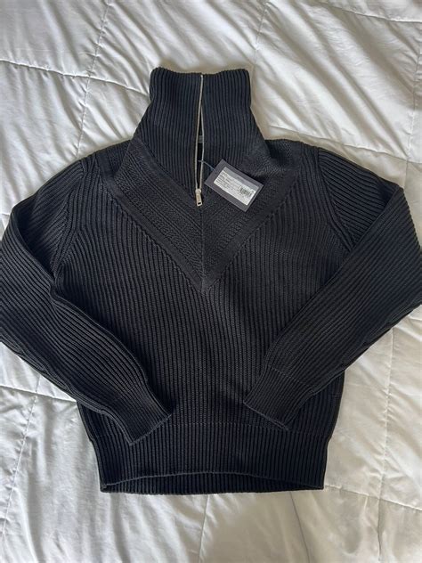 prada zip sweater print|prada sweater sale.